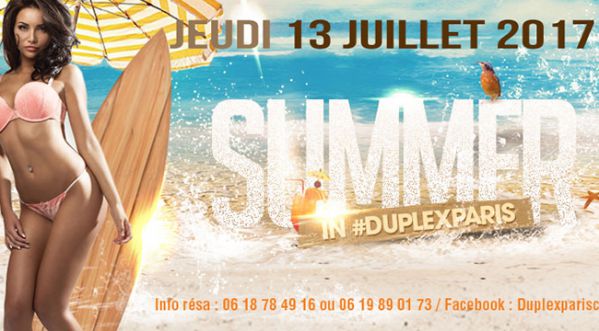 Summer Party ce jeudi au Duplex !