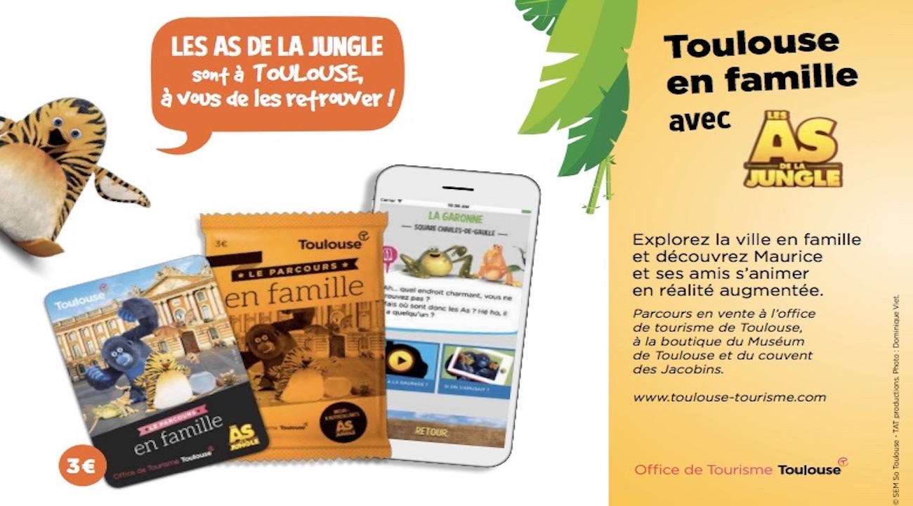 Un parcours touristique novateur à Toulouse avec les As de la Jungle