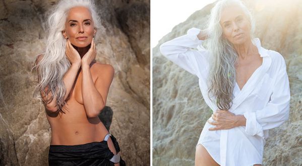 Modèle de lingerie à 61 ans, c’est possible