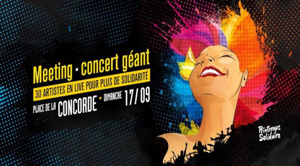 Le 17 septembre, le Printemps Solidaire s’invite place de la Concorde