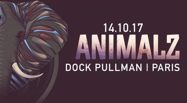 ANIMALZ : Le plus grand rendez-vous Bass Music de France se déroulera le 14 octobre aux Dock Pullman