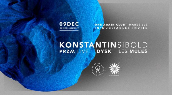 L’association IN’OUBLIABLES invite Konstantin Sibold + Guests