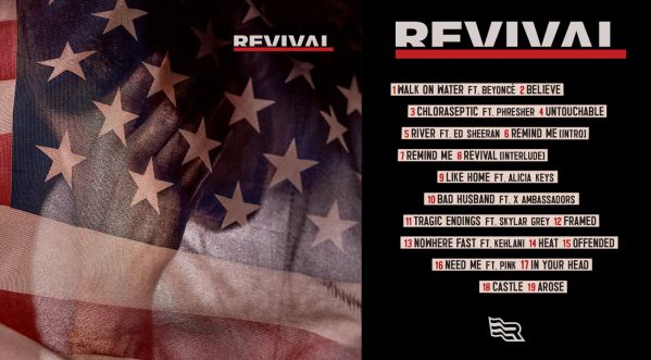 L’album d’EMINEM | Revival | est enfin disponible !