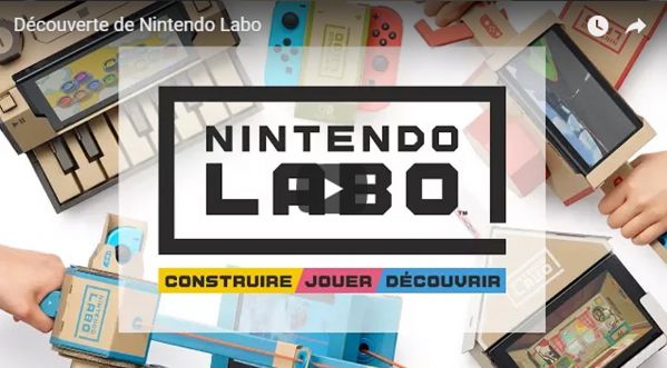 Nintendo dévoile sa nouvelle pépite : Nintendo Labo