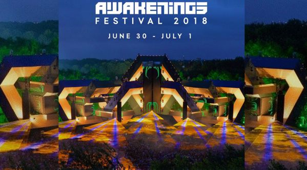 L’Awakenings Festival aura lieu les 30 juin et 1er juillet 2018