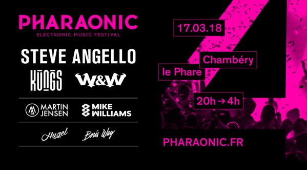 Le Pharaonic Electronic Music Festival revient le 17 mars 2018
