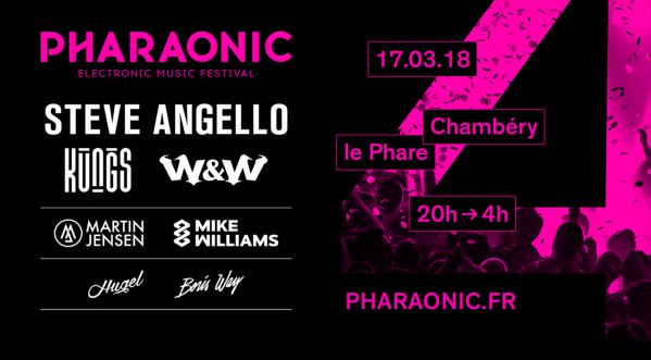 SoonNight t’offre des places pour le Pharaonic Electronic Music Festival | Samedi 17 mars