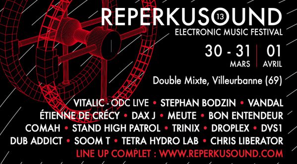 REPERKUSOUND #13, c’est ce week-end !!!