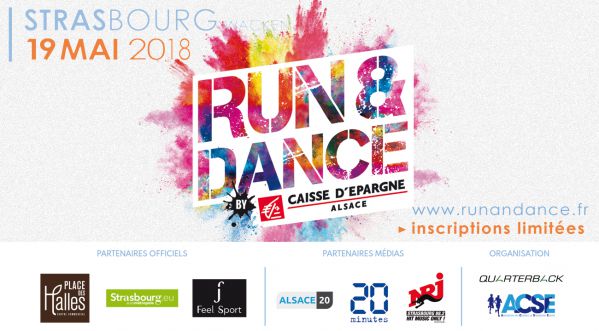 SoonNight partenaire de la Run&Dance de Strasbourg le 19 mai prochain !