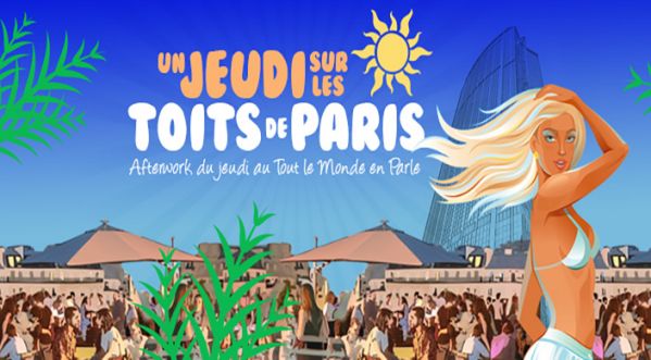 Opening / Jeudi 3 Mai puis tous les jeudis / After Work Paris Rooftop Barbecue sur les Toits de Paris