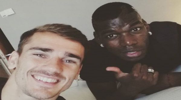 Antoine Griezmann invité chez la mère de Paul Pogba