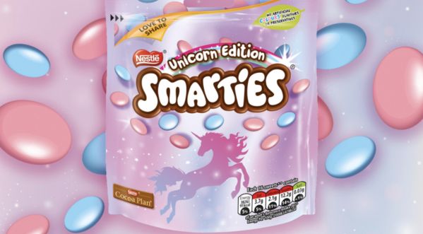 Les smarties licornes sont commercialisés, qui en veut ?