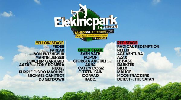 L’Elektric Park Festival, c’est le 8 septembre sur l’île des impressionnistes