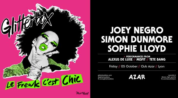 Le phénomène Glitterbox débarque pour la première fois en France, et c’est au Azar Club à Lyon