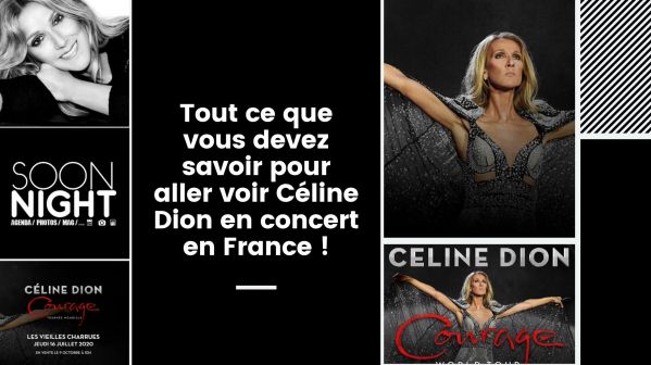 Tout ce que vous devez savoir pour aller voir Céline Dion en concert en France !