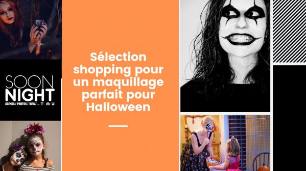 Sélection shopping pour un maquillage parfait pour Halloween