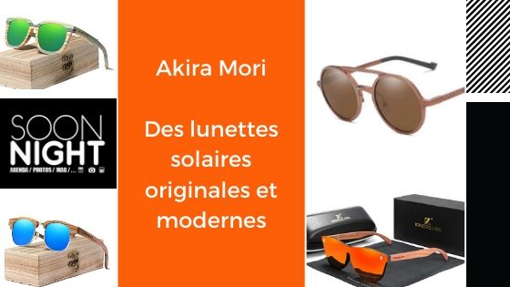 Akira Mori : Des lunettes solaires originales et modernes