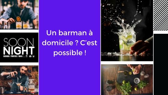 Un barman à domicile ? C’est possible !