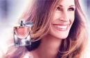 Julia Roberts, égérie du nouveau parfum de lancome.