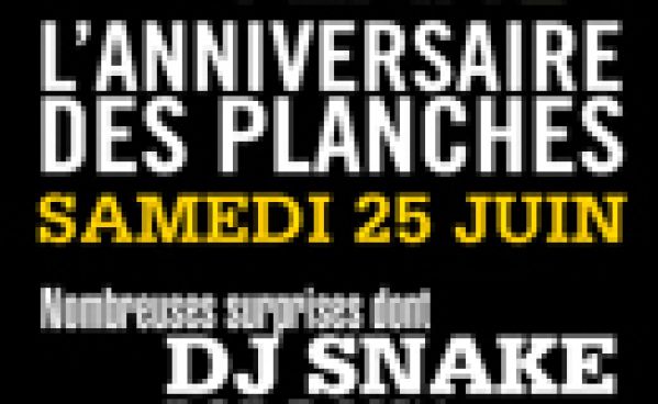 Les Planches fêtent leur 26ème anniversaire !