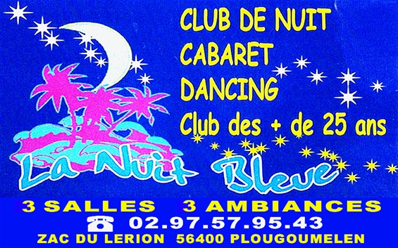 soirée clubbing @ La Nuit bleue