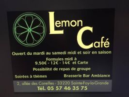 lemon cafée