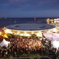 Soiree Plage Du Palais Du Festival Cannes Cannes