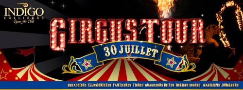TONIGHT @ INDIGO  VEGAS CIRCUS TOUR