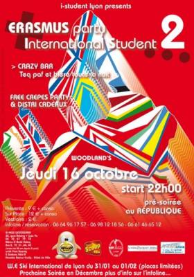 ERASMUS PARTY II, international Students party