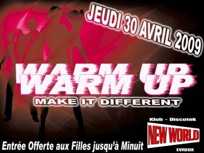 WARM UP Make it Different