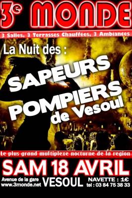 nuit des sapeurs pompiers de Vesoul