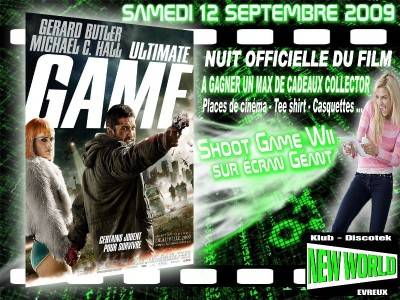 Nuit Officielle du Film UTIMATE GAME