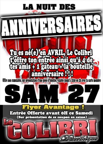 La Nuit des Anniversaires