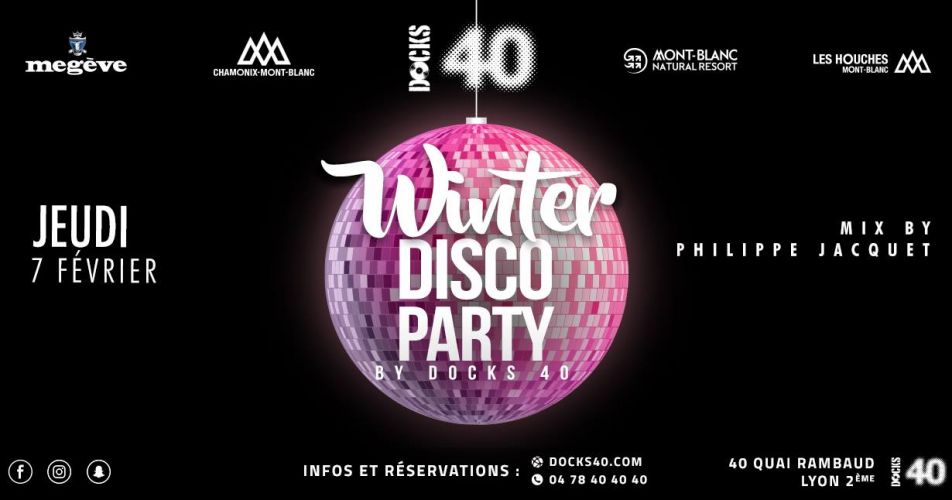 Winter Disco party by Philippe Jacquet