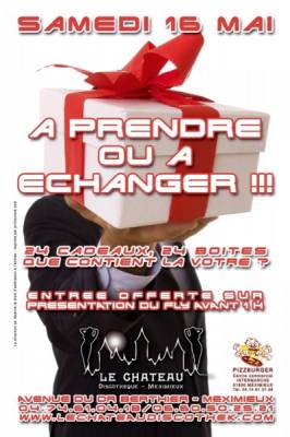 A PRENDRE OU A ECHANGER