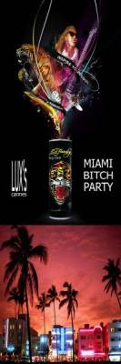 MIAMI BITCH BY ED HARDY energy drink