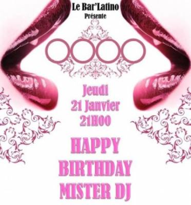 Happy Birthday Mister DJ