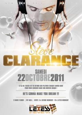 Steeve Clarance is back