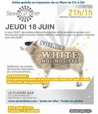 Seven 2 one white moumoutte