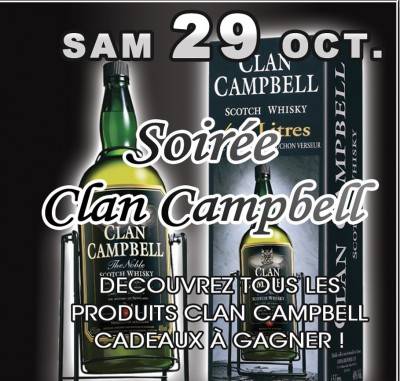 Soirée Clan campbell