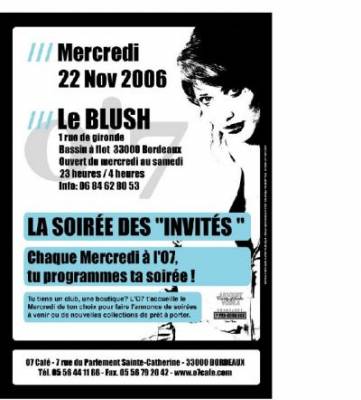 Le Blush s’invite à l’O7