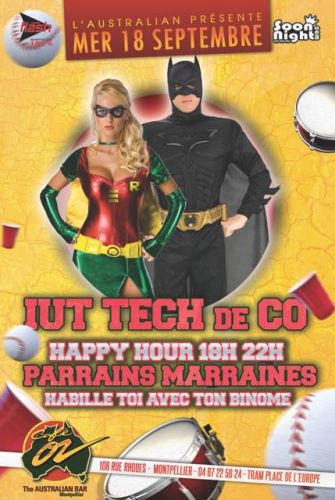 LA SOIREE PARRAINS/MARRAINES by IUT Tech de Co