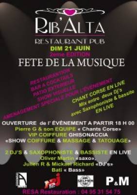 fete de la musique au rib’s