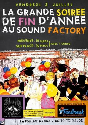 La grande soirée de fin d’année