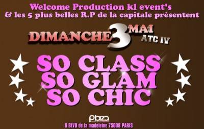 SOIREE SO CHIC SO CLASS SO GLAM… SPECIAL BOUBOUTONIK