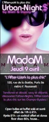 AFTER-WORK @ MADAM