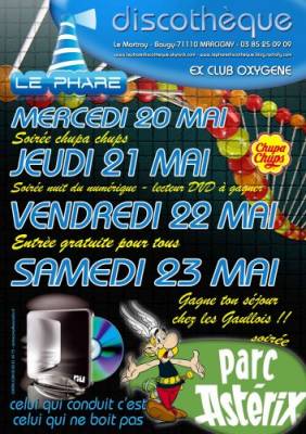 SOIREE PARC ASTERIX