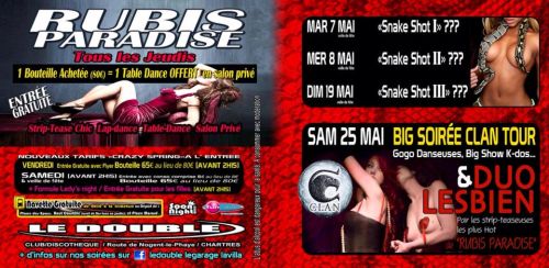 Big soirée Clan tour