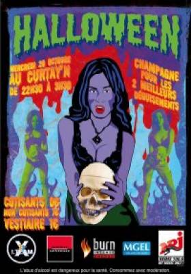 Soirée Halloween au Curtay’n