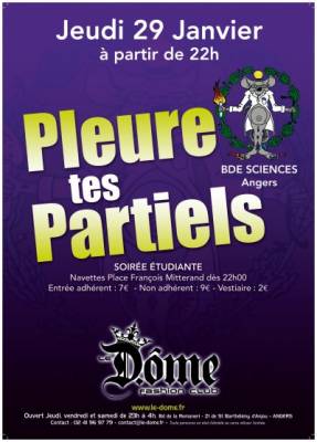 Pleure tes Partiels